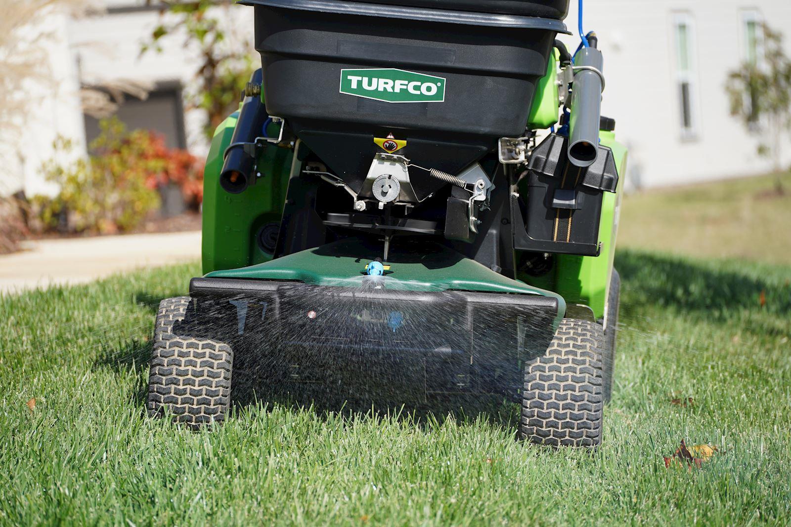 Save time with matching spread and spray widths