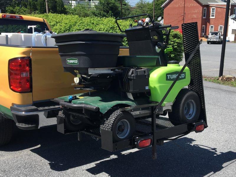 Light enough to haul on a carrier - no need for a trailer