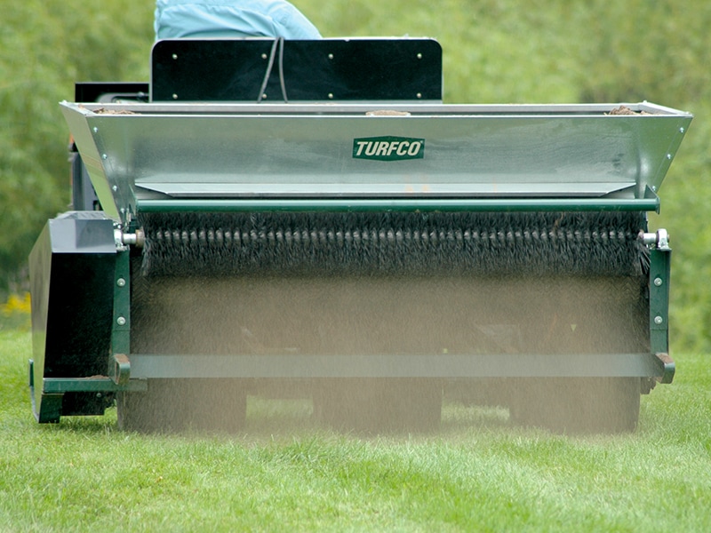 Great for compost, organic materials and artificial turf.