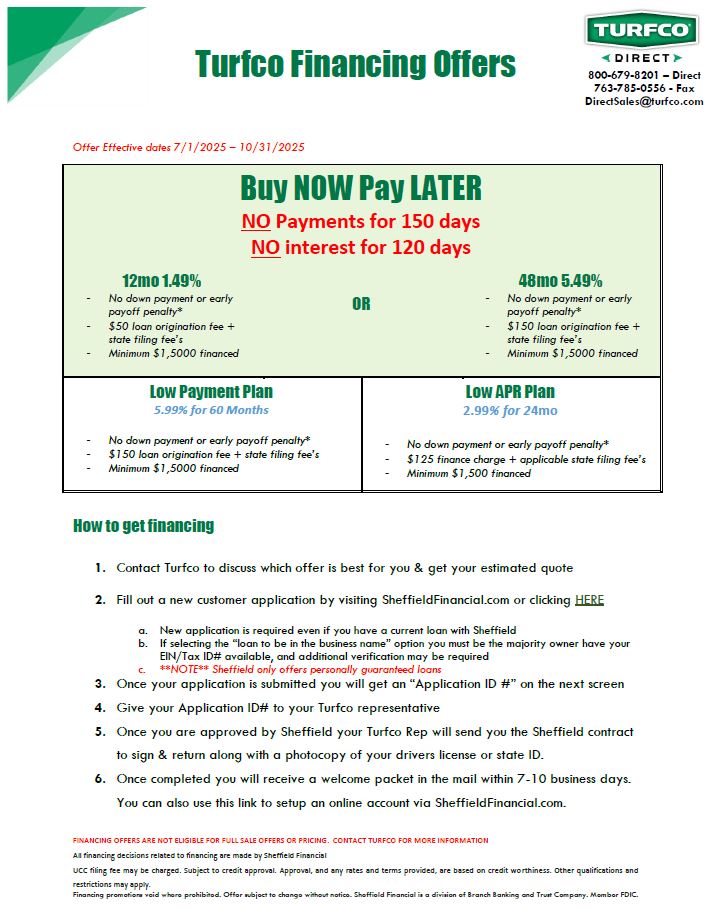financing offers