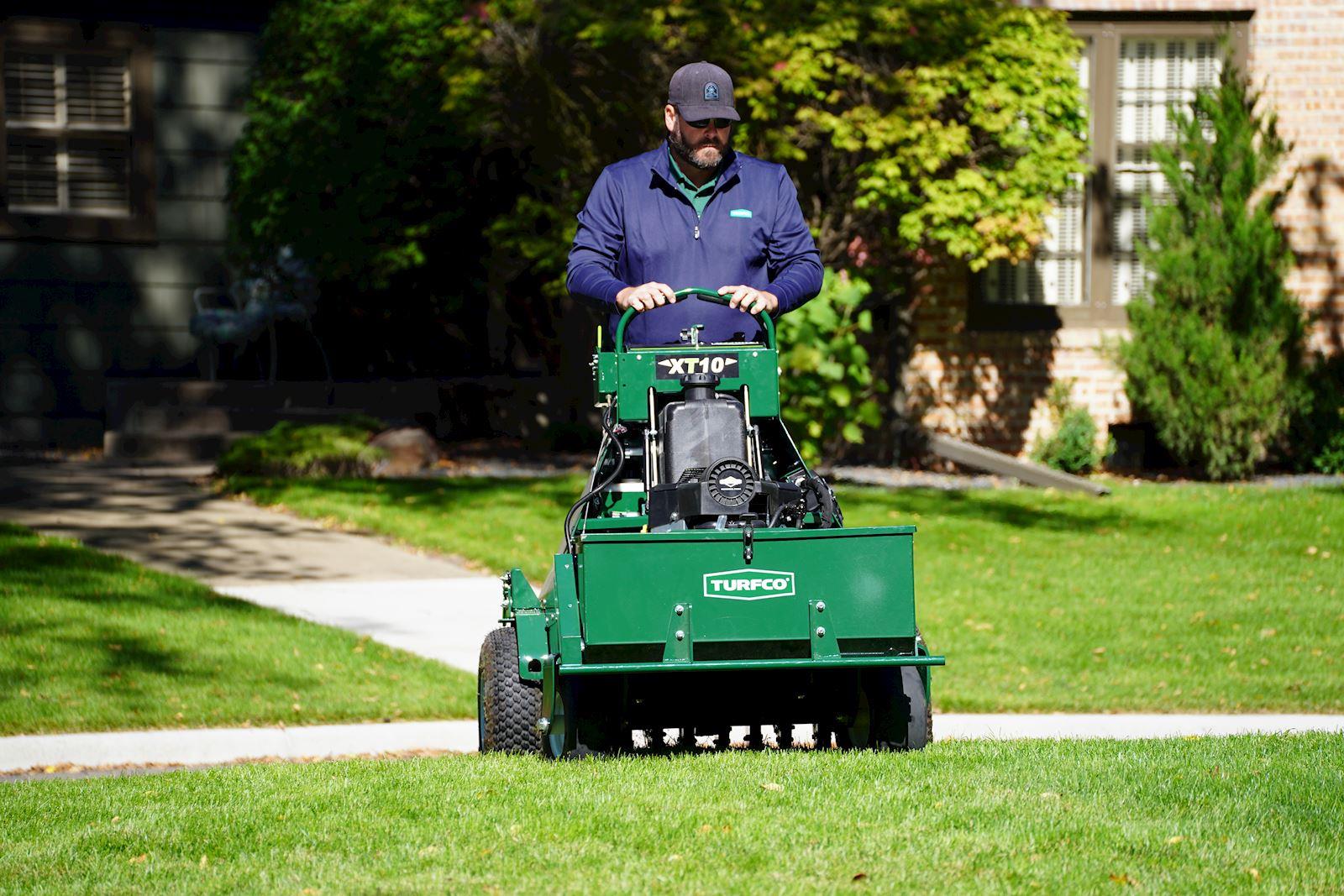Ride on aerator for sale deals